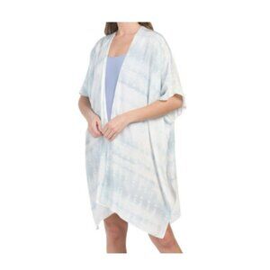 Steve Madden Tie-Dye Cover-Up Kimono Beach Swim Caftan OS NWT